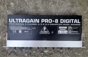 procesor Behringer  ADA8000 Ultragain Pro-8 Digital