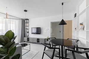 Apartament de inchiriat   zona N. Balcescu   finisaje de lux   totul nou   Chirie: 700  luna  - imagine 8