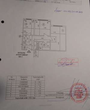 Vând apartament 2 camere cf.1 ,parter Gorjului,Militari - imagine 6