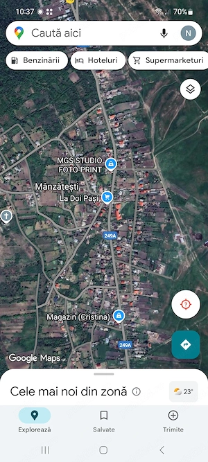 Teren intravilan Manzatesti Iasi