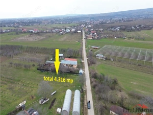 Teren intravilan 1.308mp + 3.008mp extravilan in Urechesti de vanzare - imagine 3