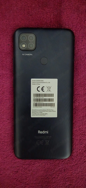 Telefon mobil Xiaomi Redmi 9C NFC, Dual SIM, 32GB, 4G, Midnight Gray