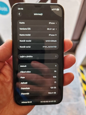Vand iPhone 11 de 128 gb