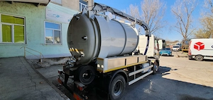 Autovidanja, Vidanja combinata, Woma, 8000 litri, DAF LF - 260 FA 4X2, 16t - imagine 4