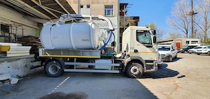 Autovidanja, Vidanja combinata, Woma, 8000 litri, DAF LF - 260 FA 4X2, 16t - imagine 2