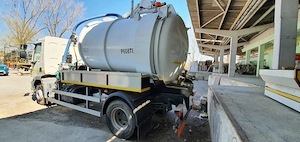 Autovidanja, Vidanja combinata, Woma, 8000 litri, DAF LF - 260 FA 4X2, 16t - imagine 5