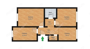 Spatiu de birouri 70 mp in zona centrala din Sibiu - imagine 7