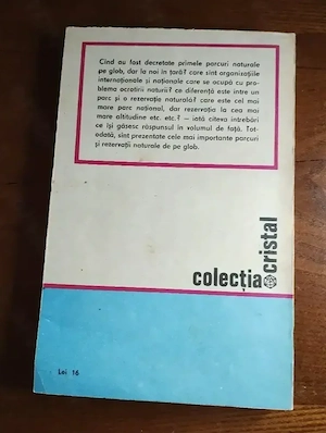 116. Carte, Parcuri și rezervații naturale pe glob, Mariana Ionescu, Simona Condurățeanu Fesci - imagine 2