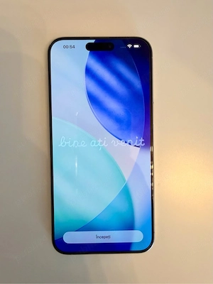 iPhone 15 pro max, White Titanium, 256GB