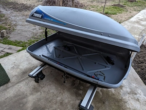 Thule Ocean 100 - portbagaj plafon 370L - Gri mat - imagine 2