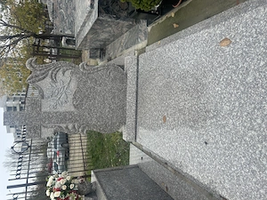 Vand loc de veci nou, comtractat on 2025, 3 cripte, granit, la Cimitirul municipal, valoare totala 