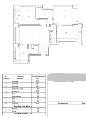 Apartament 4 camere | Unirii-Palatul Parlamentului | Vedere Fantani | Renovat - imagine 20