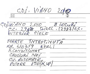 Mercedes VIANO 2010 - imagine 8