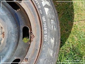 vand 2 jante tabla pe citroen in patru 4  - imagine 2