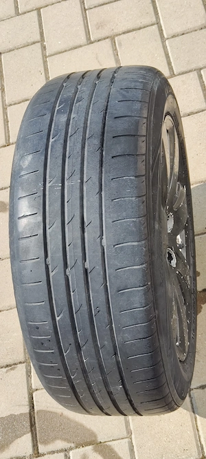 Vând jante originale Audi A6 model 2001 215/55/R16 - imagine 2