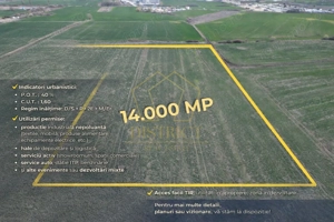 Teren industrial de vânzare Covaci | 14.000 mp | Acces direct viitoare Centură