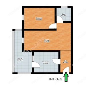 Apartament 2 camere balcon si loc parcare in Selimbar - imagine 7