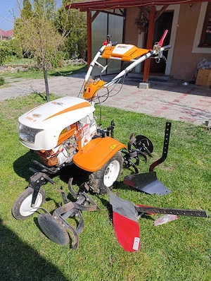 Vand motocultor O-Mac, 1000-S, 7 CP, benzina, 208 CC, capacitate rezervor 6 l, pret 1700 lei - imagine 4