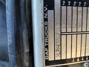 DAF LF 55 220 12 13 15 tone 2007 Euro 4 lift perne spate 6.6m prelată obloane Atego TGL Eurocargo - imagine 8