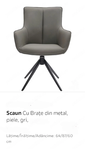 Scaune din piele - imagine 3