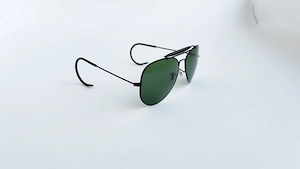Ochelari de soare cu brate Arc Outdoorsman - Rama neagra Lentile Verzi - imagine 4