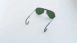 Ochelari de soare cu brate Arc Outdoorsman - Rama neagra Lentile Verzi - imagine 3