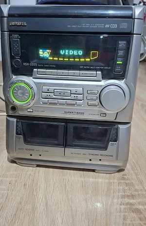 Sistem Audio Aiwa NSX-S555   Sunet Puternic și Clar + bonus