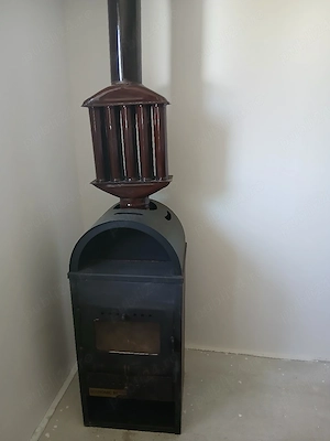 Vand soba pe lemne, de 9kw, cu recuperator de caldura