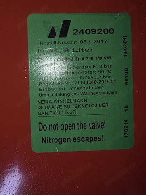 Vas de expansiune Buderus Logamax Plus  - imagine 2