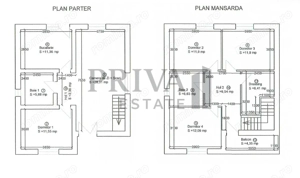 Casa Individuala, 5 camere, 128mp+28mp terasa, teren 400mp - imagine 20