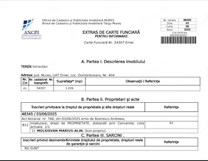 Teren intravilan în Dumbrăvioara - imagine 2