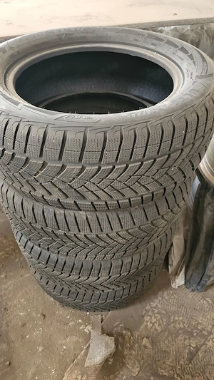 4 cauciucuri de iarna GOODyear M+S , Dot 10/19 + jante aliaj pentru SUV BMW X5 - imagine 2