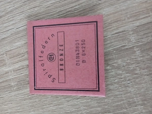 Arcuri spiralate ptr. aparate analogice de masura electrice