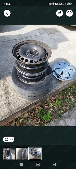 Vând jante WW passat B5 - imagine 3