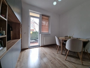 Ap. 2 camere, dec, mobilat și utilat, curte 60mp, loc parcare_str. Amurgului_Metrou Dimitrie Leonida