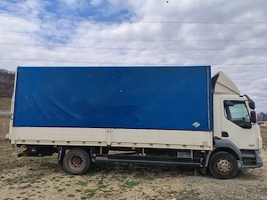 DAF LF 55 220 12 13 15 tone 2007 Euro 4 lift perne spate 6.6m prelată obloane Atego TGL Eurocargo - imagine 3