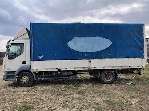 DAF LF 55 220 12 13 15 tone 2007 Euro 4 lift perne spate 6.6m prelată obloane Atego TGL Eurocargo - imagine 4