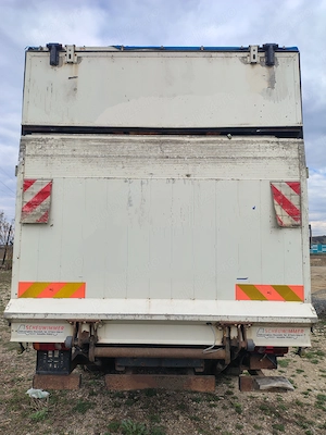 DAF LF 55 220 12 13 15 tone 2007 Euro 4 lift perne spate 6.6m prelată obloane Atego TGL Eurocargo - imagine 2