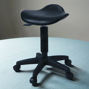 Scaun ucenic profesional pentru coafură și cosmetică   Black