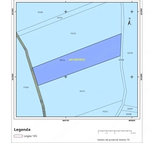 Teren extravilan ,suprafața de 4000  mp (40  ari)zona Motocros  Cighir - imagine 2