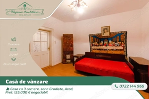 Casa cu 3 camere, zona Gradiste, Arad