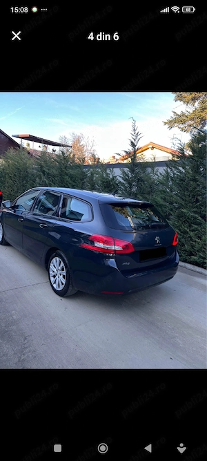 Peugeot 308 1.6hdi full'15 - imagine 7