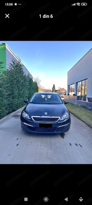 Peugeot 308 1.6hdi full'15 - imagine 6