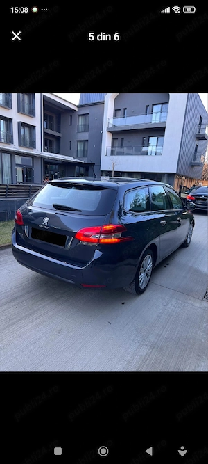 Peugeot 308 1.6hdi full'15 - imagine 5