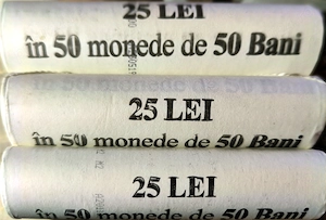 3 fisicuri monede comemorative 50 bsni