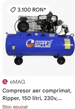 Compresor aer comprimat 150 litri