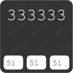 numar de aur de mare gala 07X3-333.338