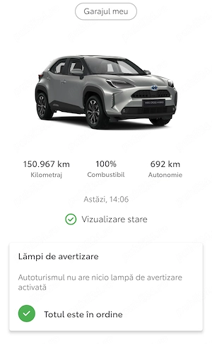 VÂND TOYOTA Yaris Cross Dinamic an 2022