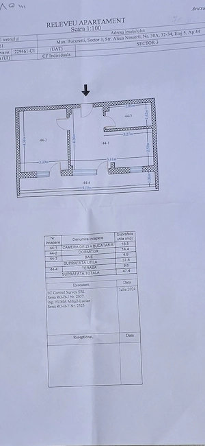 vand ap la 1800 euro metri salajan ozana conform suprafetelor la etaj 5 sector 3