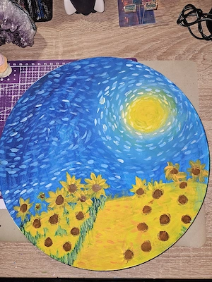 Tablou pictat manual